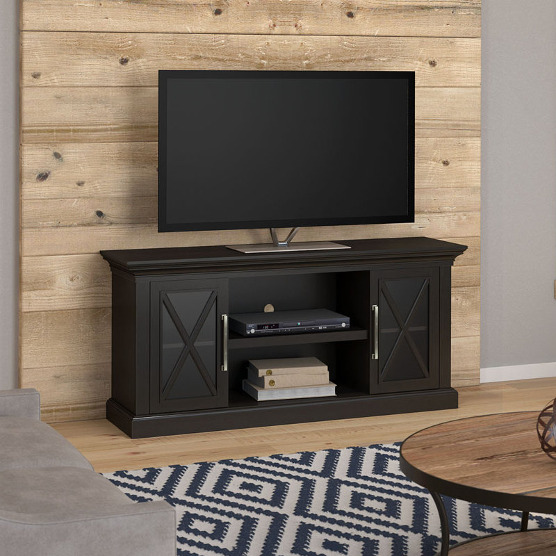 Loon Peak® Solid Wood TV Stand for TVs up to 65" & Reviews Wayfair